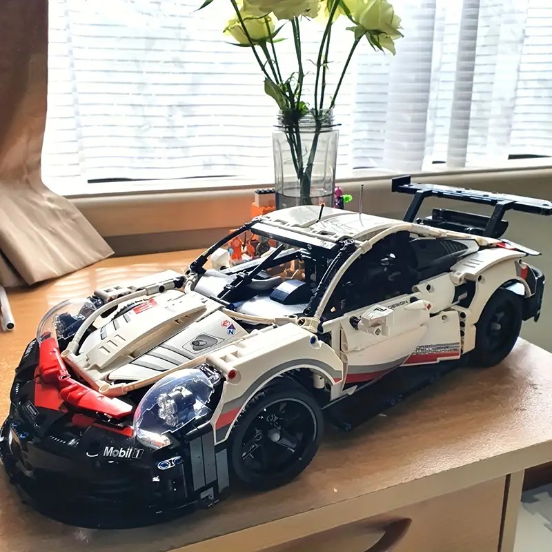 Race Car Model Building Kit, Motor Sport Set Birthday Gift Idea For Adults