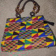 African print design bag