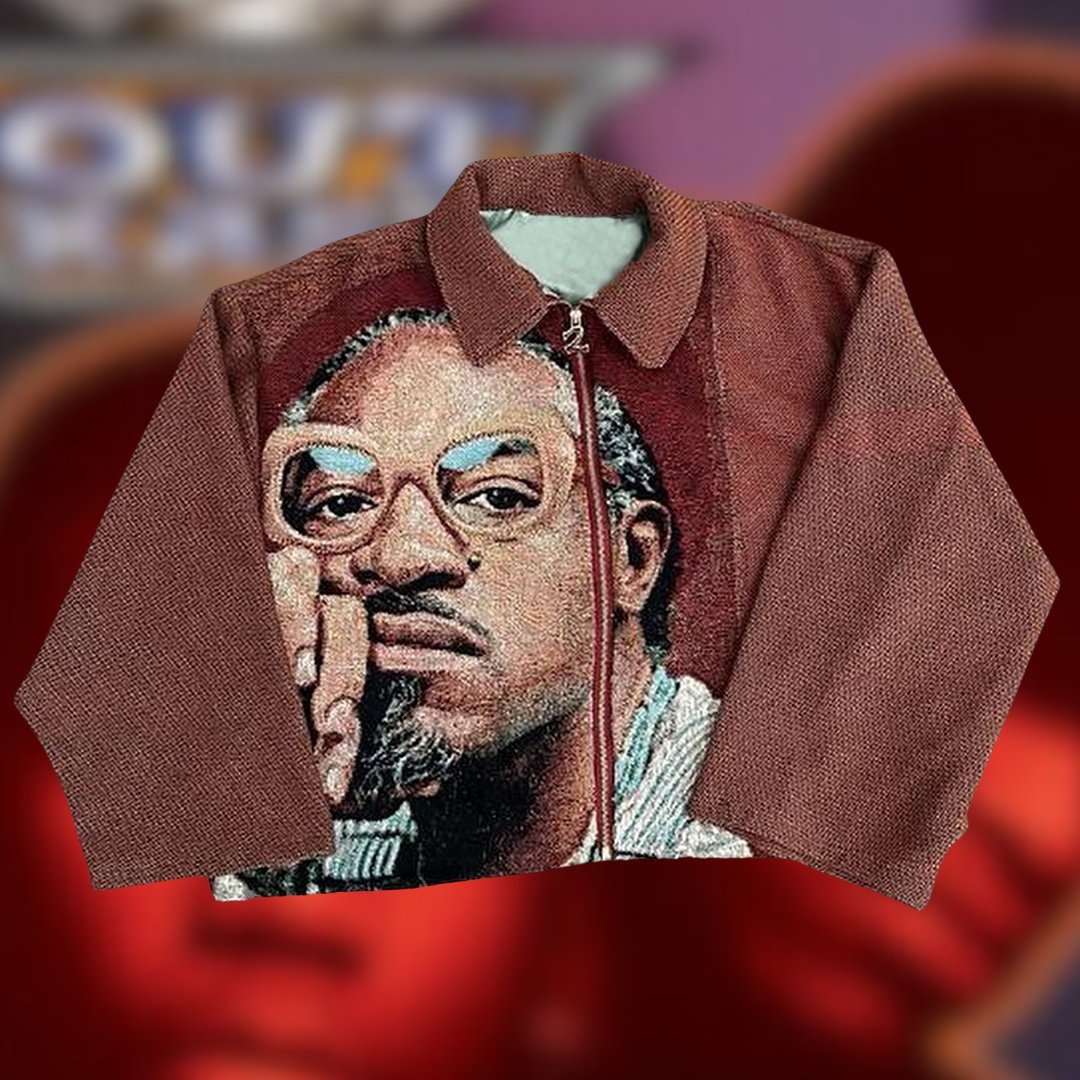Andre 3000 OutKast Jacket – Size Large – New Without Tags –Vintage Hip Hop Style