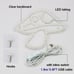 LED Neon Mushroom Cute Neon Sign, USB Powered Neon Signs Night Light,