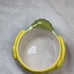 Rooster Yankee 14.5 Oz Strawberry Lemon Ice Candle New Holder Top &Base Ceramic