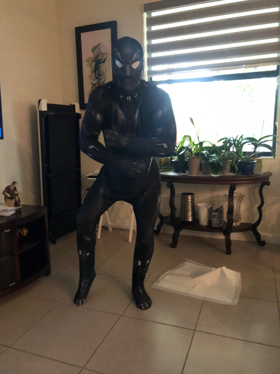 Black panther costume