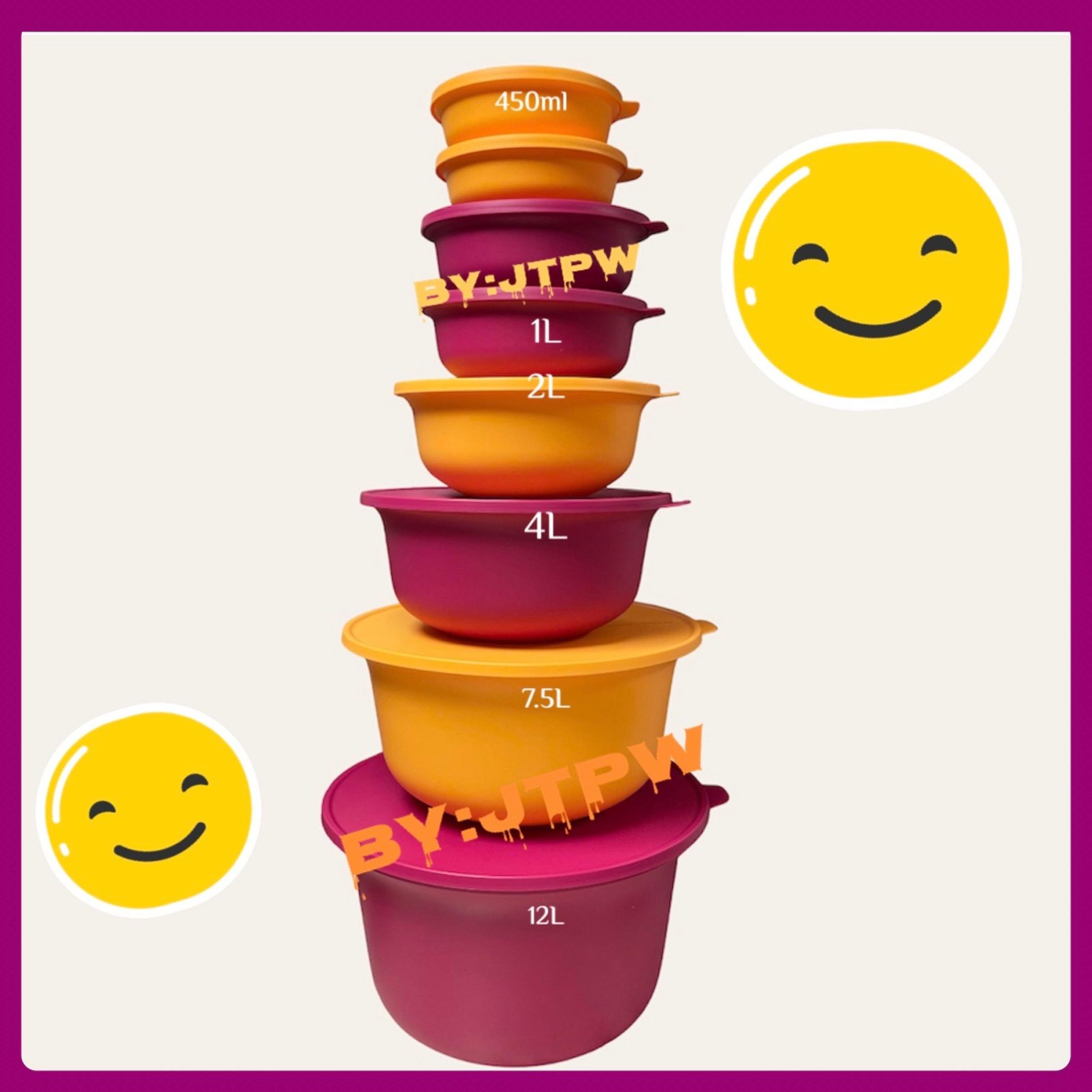 TUPPERWARE ALOHA SERVING BOWLS