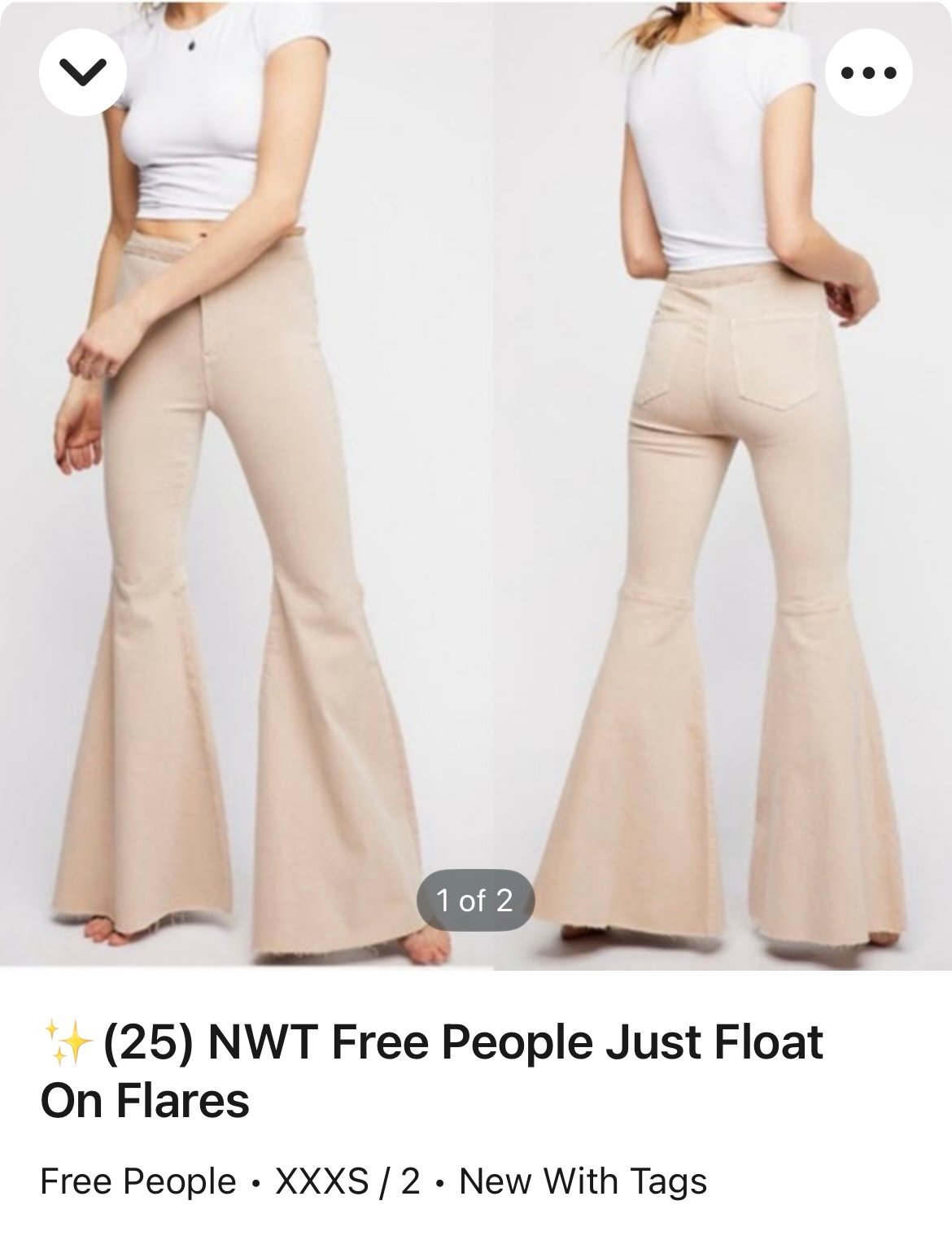 Free people High Waisted
