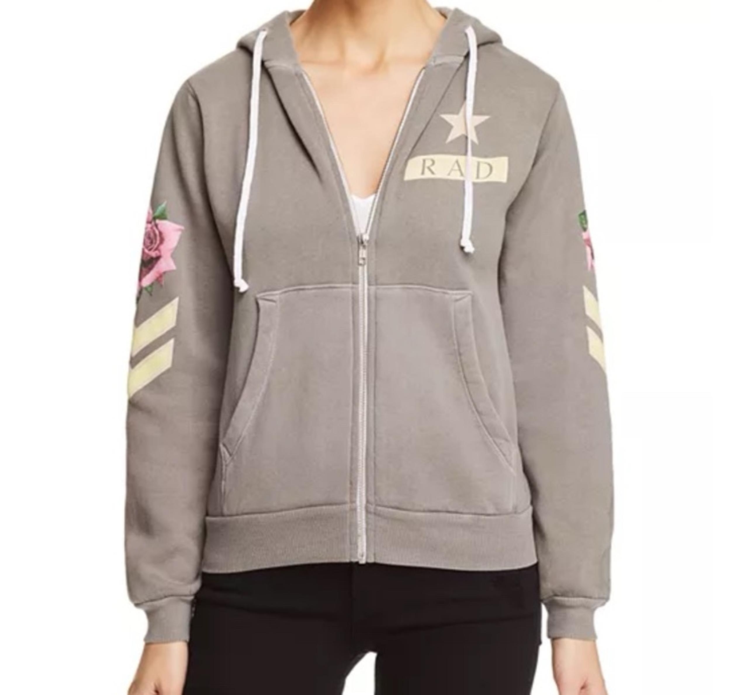 Wildfox Set Rad Military Graphic Hoodie and Sweatpants