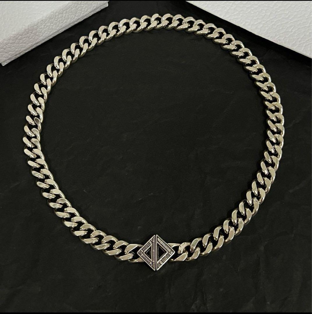 Christian Dior Necklace, Figaro Chain, Diamond, Icon