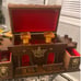Mid Century Vintage Wooden Castle