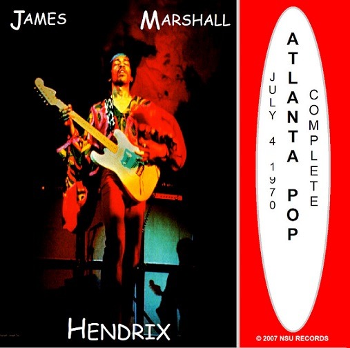 Jimi Hendrix live Atlanta Pop Festival 1970 July 4th, LTD 2CD OOP!
