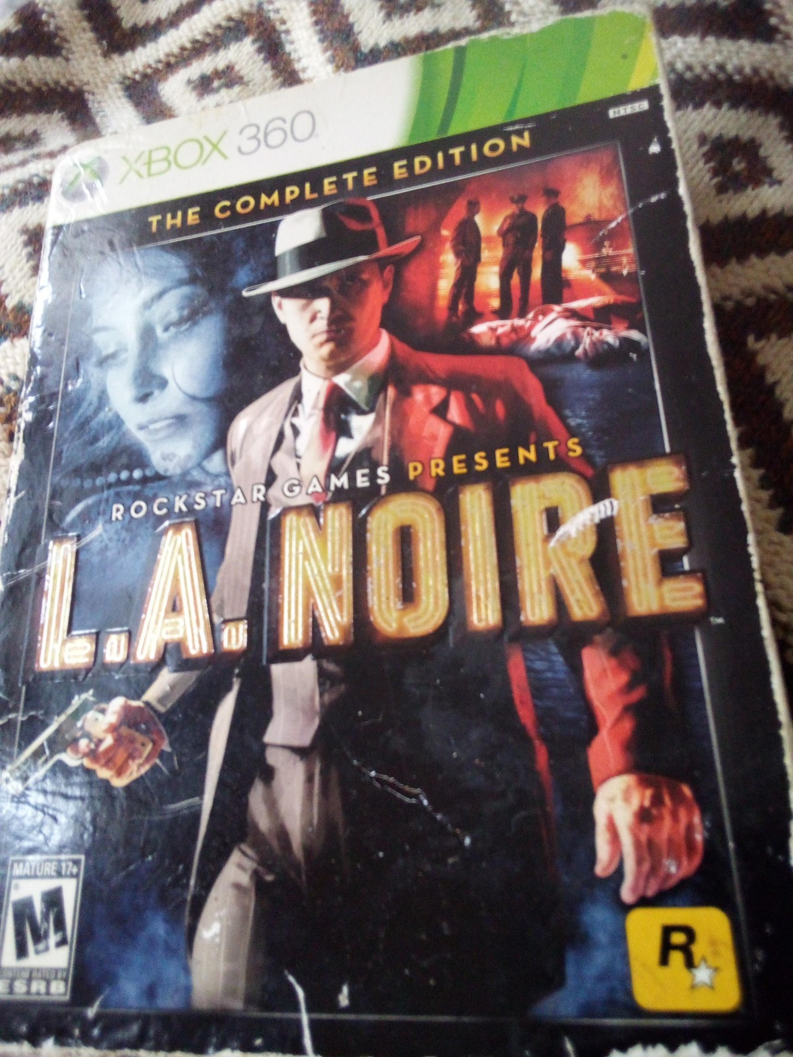 l .a Noire dvds Xbox 360