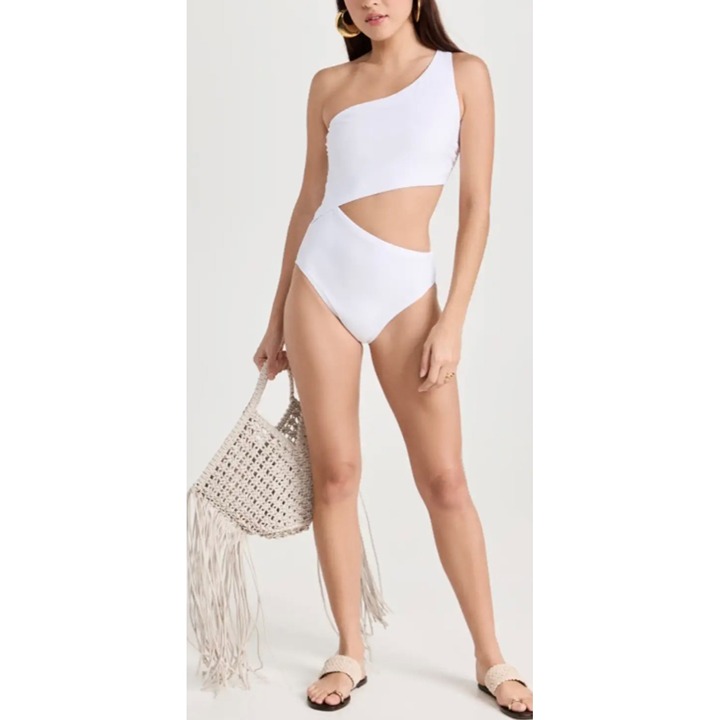 Tory Burch★CUT-OUT SWIMSUIT Tory Burch Solid Cut Out One Piece Swimsuit | Shopbop