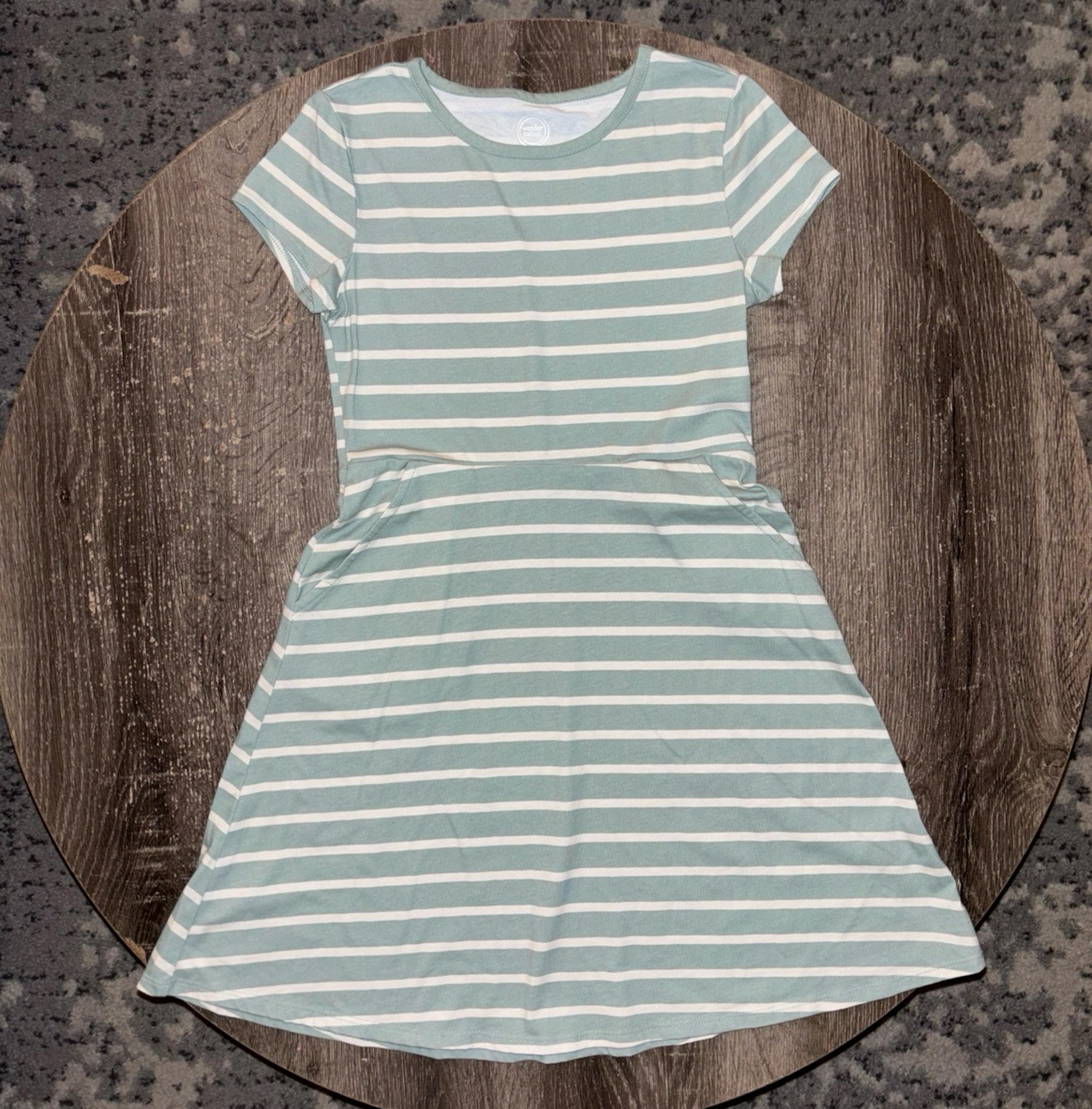 Wonder Nation Girl’s Striped Dress