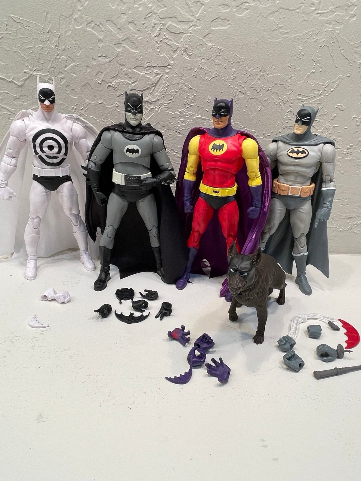 Mcfarlane Batman lot of 4
