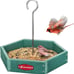 Kingsyard Platform Bird Feeder for Outdoor Hanging - Rugged Recycled Plastic Wil