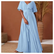 ERIKA PENA Farrah Sahara Maxi Dress XS-Small