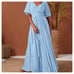 ERIKA PENA Farrah Sahara Maxi Dress XS-Small