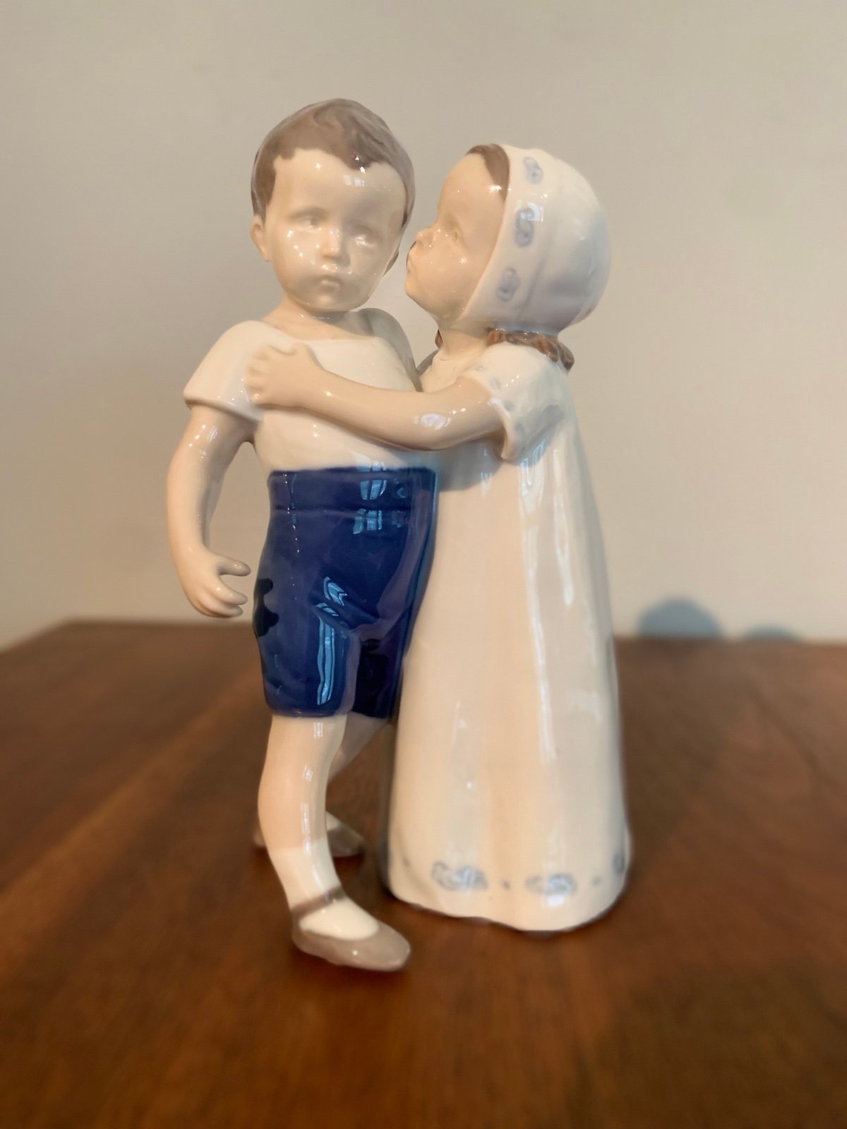 B&G (Bing & Grondahl) Young Girl Kissing Boy #1614