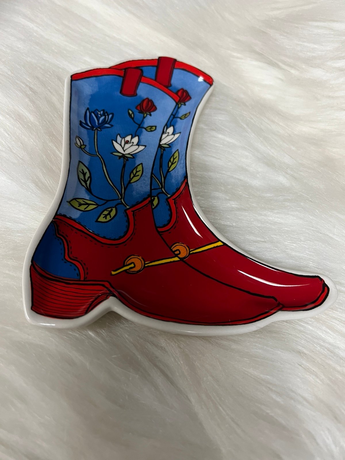 Pioneer Woman Spoon Rest Cowboy Boots
