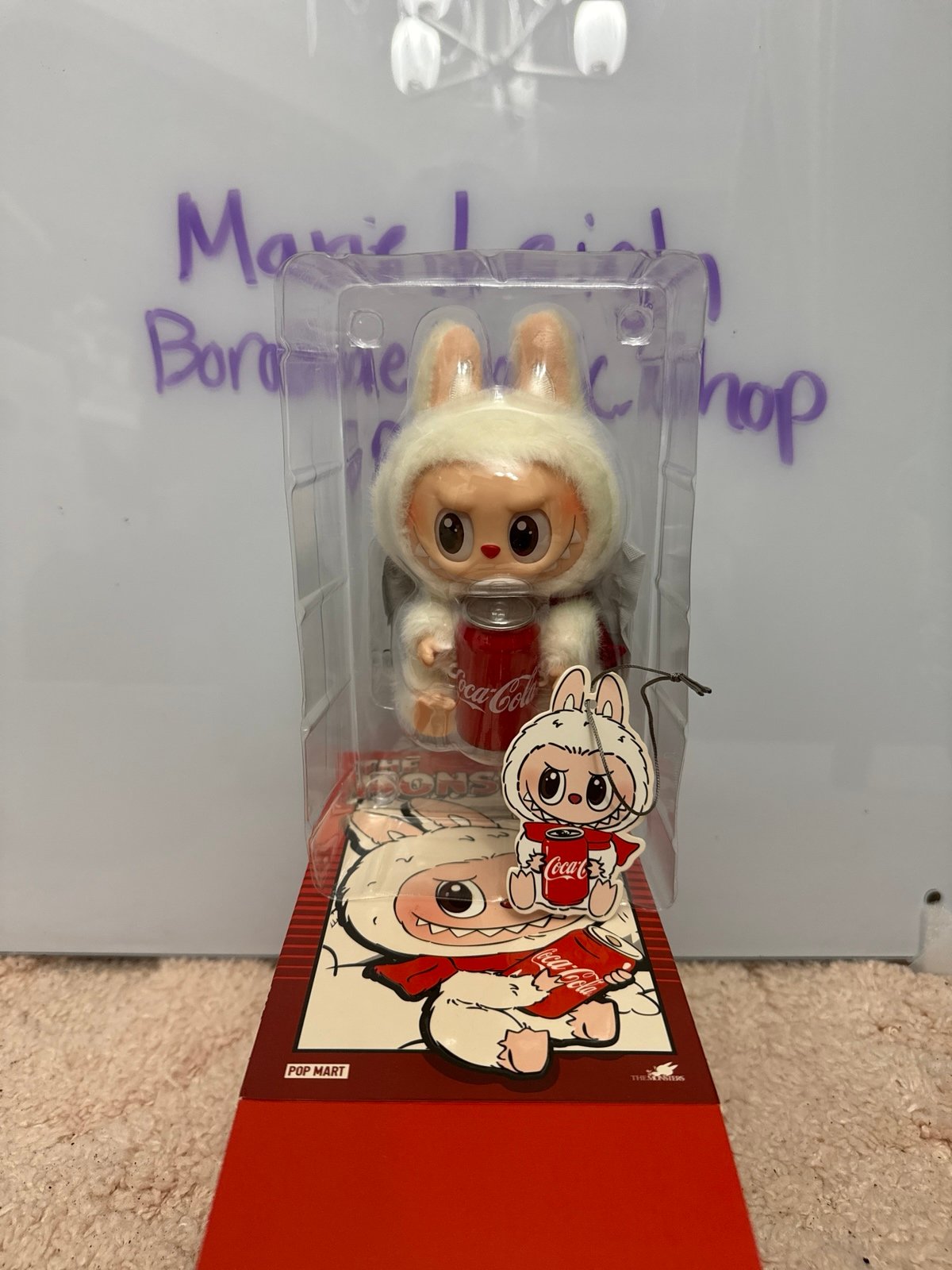 Pop Mart Labubu Coca Cola Series Pendant Happy Factor