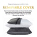 King Pillows for Sleeping- Bed Pillows Set of 2 - Soft, Cooling Pillows for Side