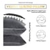 King Pillows for Sleeping- Bed Pillows Set of 2 - Soft, Cooling Pillows for Side