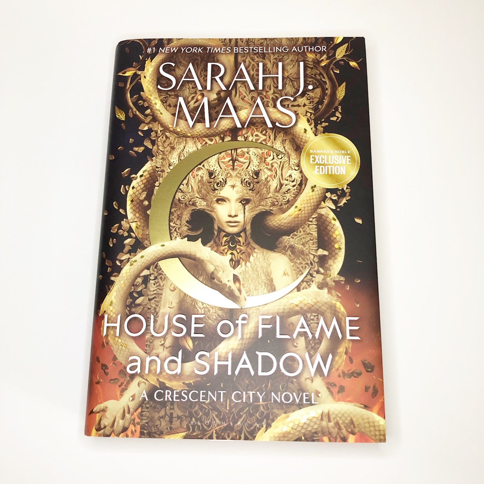 Barnes and Noble House of Flame and Shadow Digitally Signed Sarah J Maas
