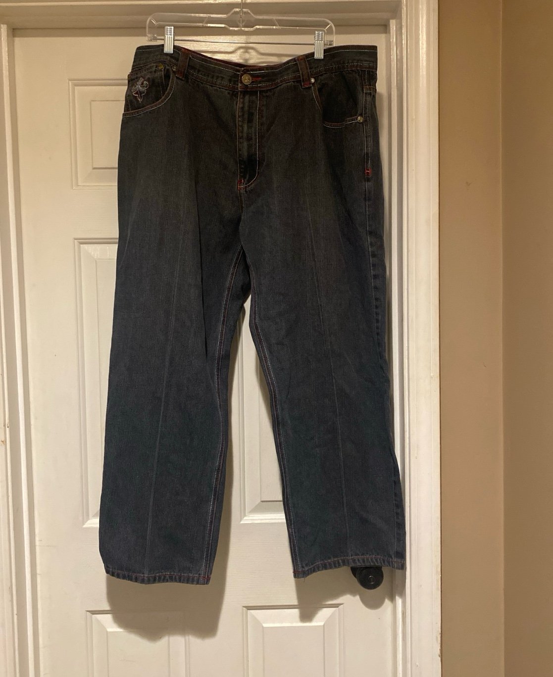 Vintage Y2K Jinzu Dark Hip Hop/Skater Baggy Jeans Men’s Size 42x32