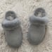 Brand new Authentic ugg cozy light grey genuine shearling slipper runs large