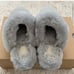Brand new Authentic ugg cozy light grey genuine shearling slipper runs large