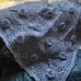 Hand made crochet shawl.