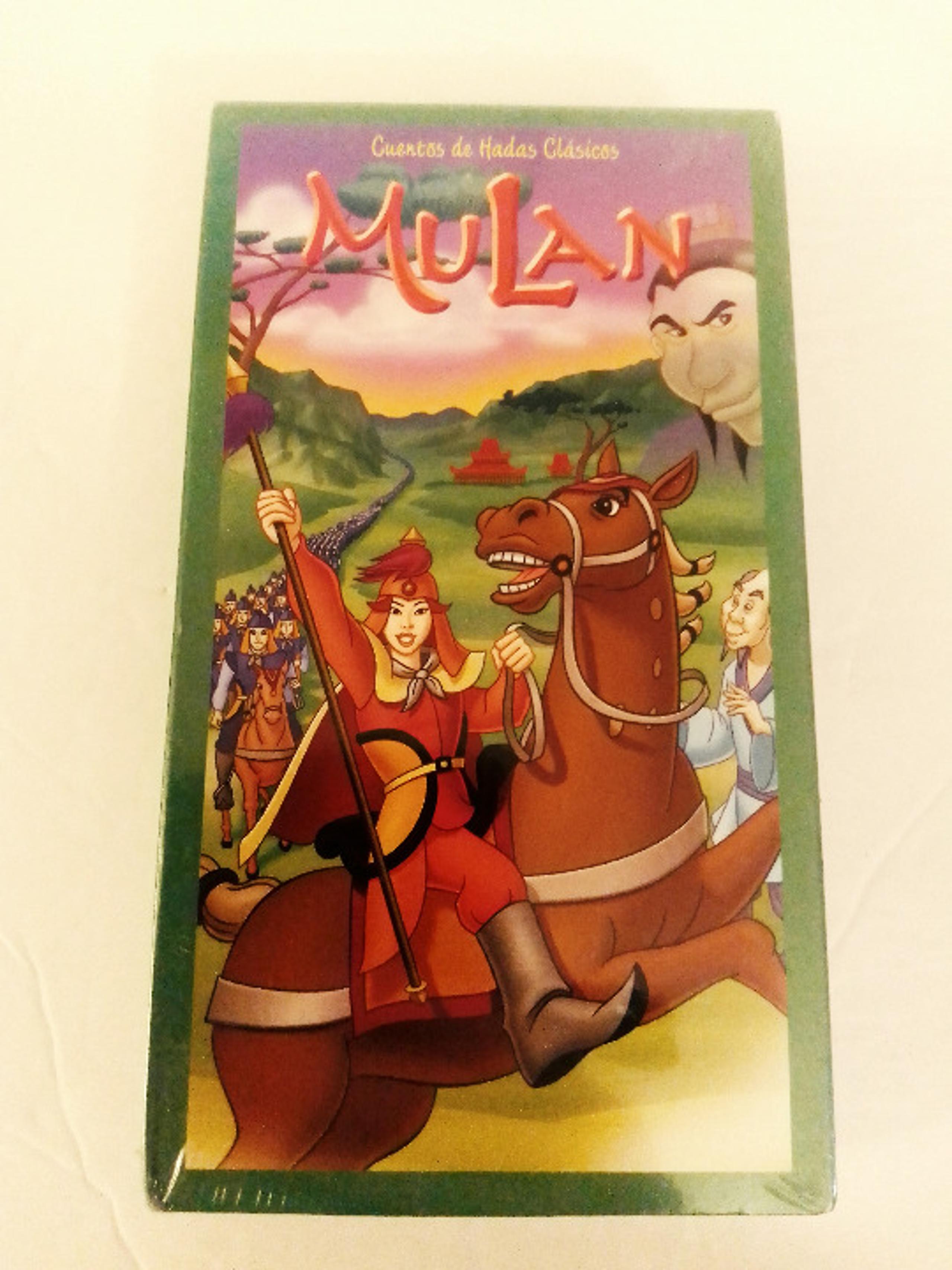 Mulan In Spanish 1998 Anchor Bay Release VHS Video Cassette Brand New Sealed