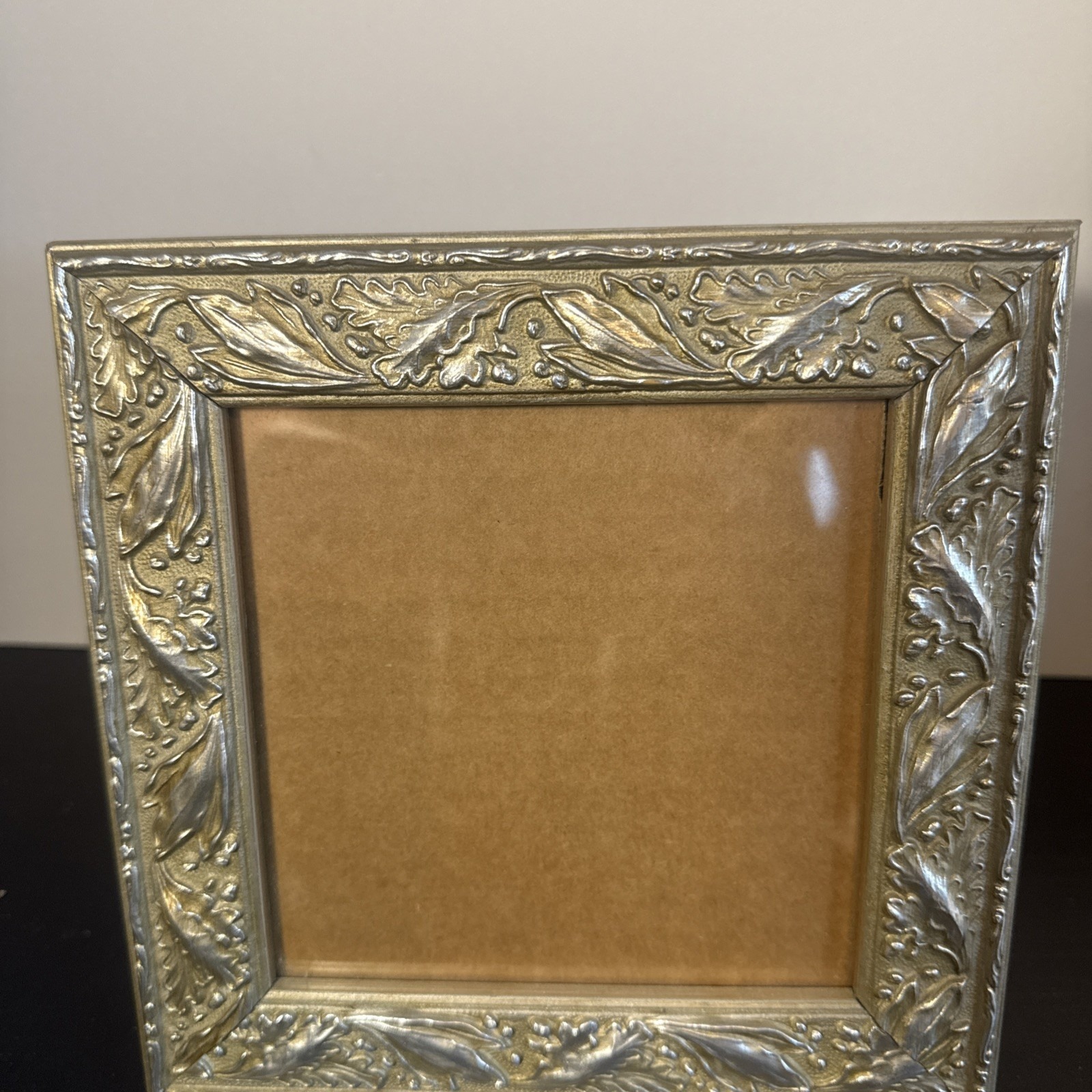 Martin Aborn Gilded Ornate Handcrafted Wood Italy Picture Frame For 5x5 Photo