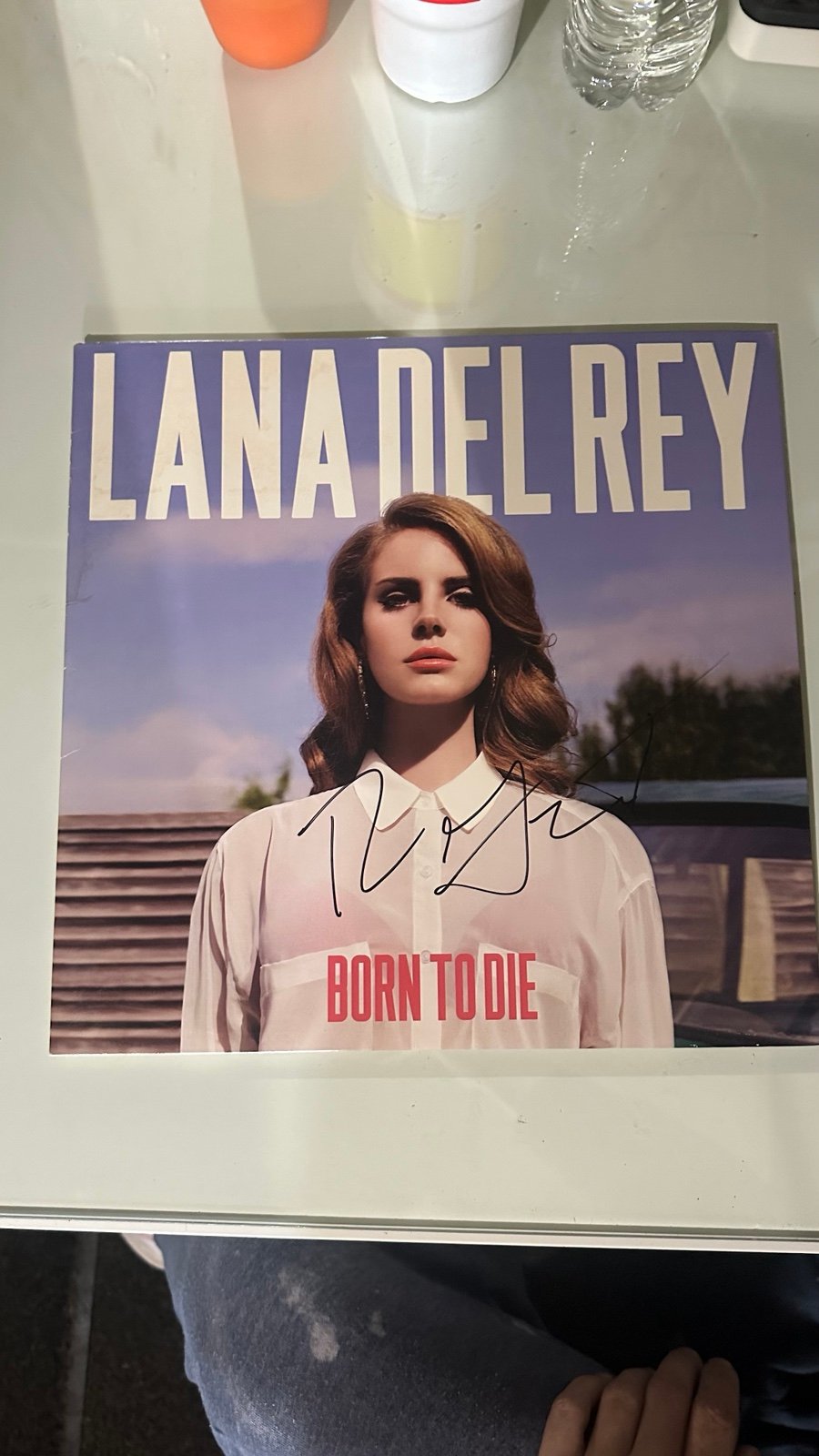 Lana Del Rey - Born to Die Vinyl *SIGNED BY ROBERT GRANT*