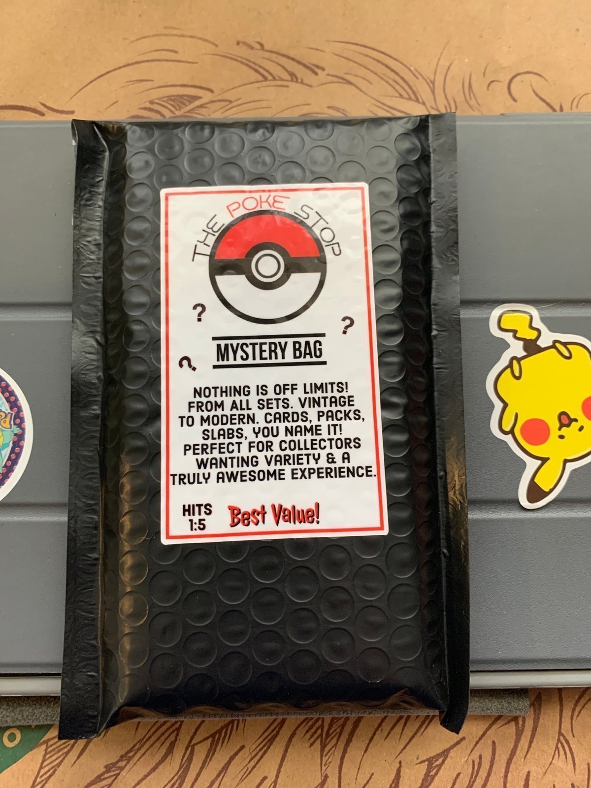GUARANTEED VALUE The Poke Stop Black Label Slab Mystery Bag