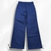 Brand new MARNI linen pants in navy blue with a cuffed hem.