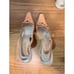 Unisa Nude Leather Sling back Pumps | Size 7
