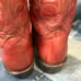 Laredo vintage red leather western cowboy boots size 11 1/2 D leather vintage