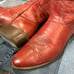 Laredo vintage red leather western cowboy boots size 11 1/2 D leather vintage