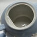 Kate Williams Global Design Easter Bunny Rabbit Blue White Ceramic Teapot RARE