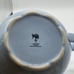 Kate Williams Global Design Easter Bunny Rabbit Blue White Ceramic Teapot RARE