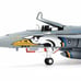 F/A-18C U.S. Navy Hornet Fighter Aircraft VFA-82 Marauders with Display Stand