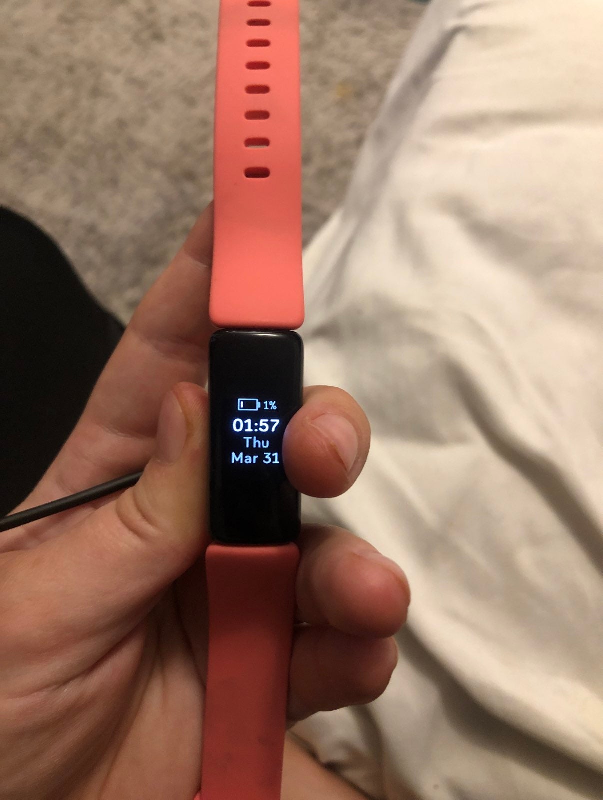 Pink fitbit inspire 2