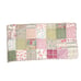 Pottery Barn Patchwork Floral Plaid Euro Sham Pillowcase Tie Close Shabby Chic
