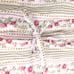 Pottery Barn Patchwork Floral Plaid Euro Sham Pillowcase Tie Close Shabby Chic