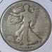 1921-S Walking Liberty Silver Half ~ Key Date Circulated AG/Good Condition