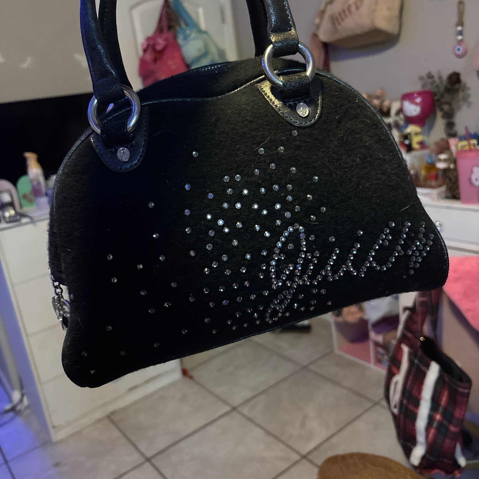 Rare black vintage Juicy Couture bag