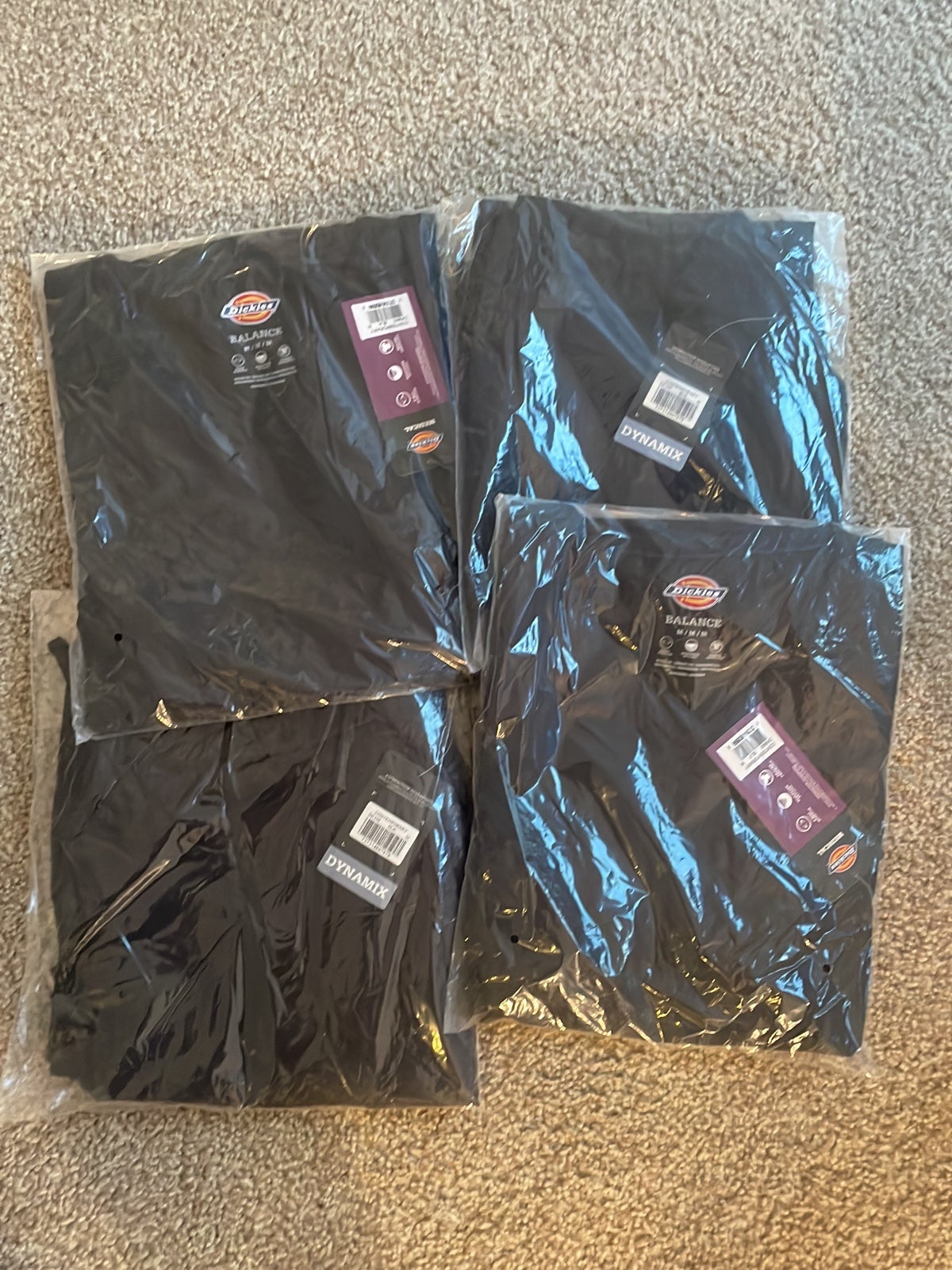 Dickies black scrubs (unopened)