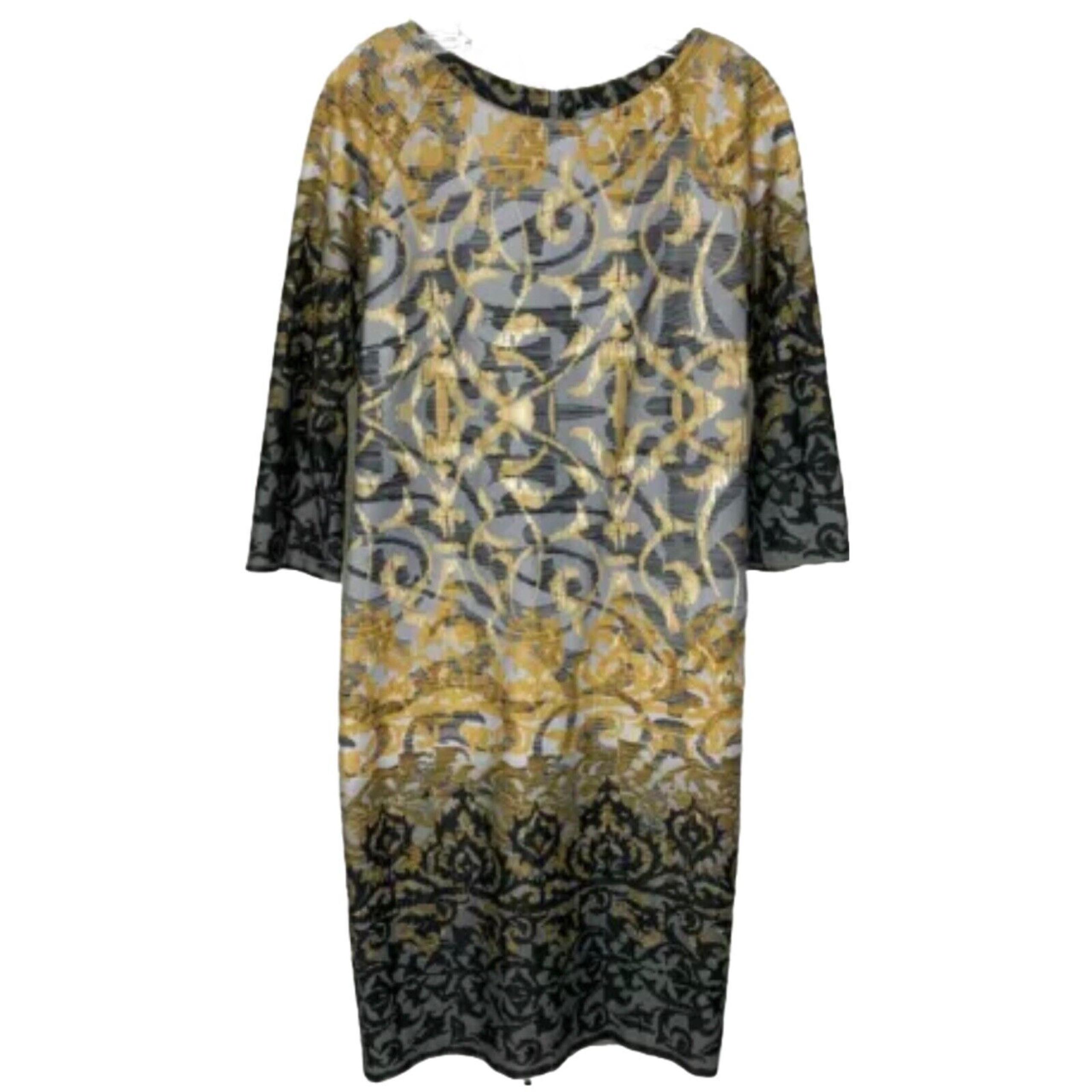 Rabbit Rabbit Rabbit Designs Women's Dress Midi Elegant Sheath Multi Size 10
