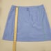 Nike Golf Skort Periwinkle Blue, Green Trim Pockets Skirt with Shorts Size 10