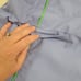 Nike Golf Skort Periwinkle Blue, Green Trim Pockets Skirt with Shorts Size 10