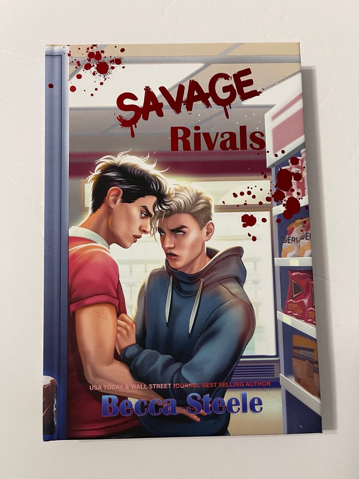 Blush Book Box Savage Rivals By Becca Steele